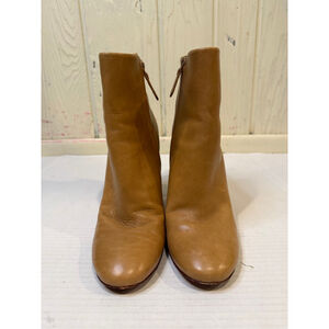 Women's Tory Burch Tan Leather Ankle Booties Size 9.5